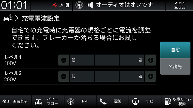 充電電流設定
