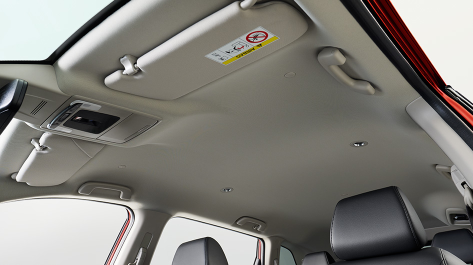 ルーフ&ピラーライニング〈グレー〉