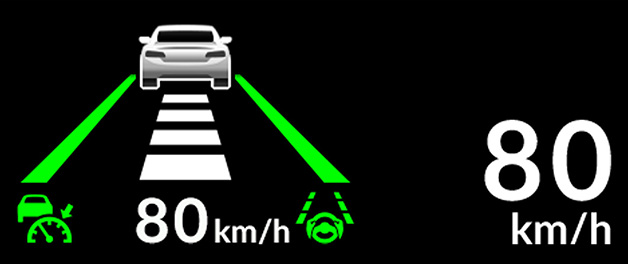 Honda SENSING作動時