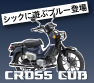 CROSS CUB シックに遊ぶブルー登場