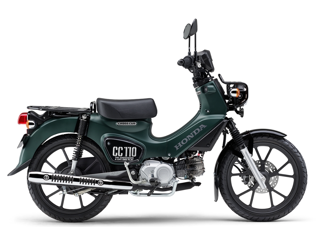 CROSSCUB110Lite マットアーマードグリーンメタリック