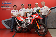 TEAM HRC Rally ※展示マシンは2013年型