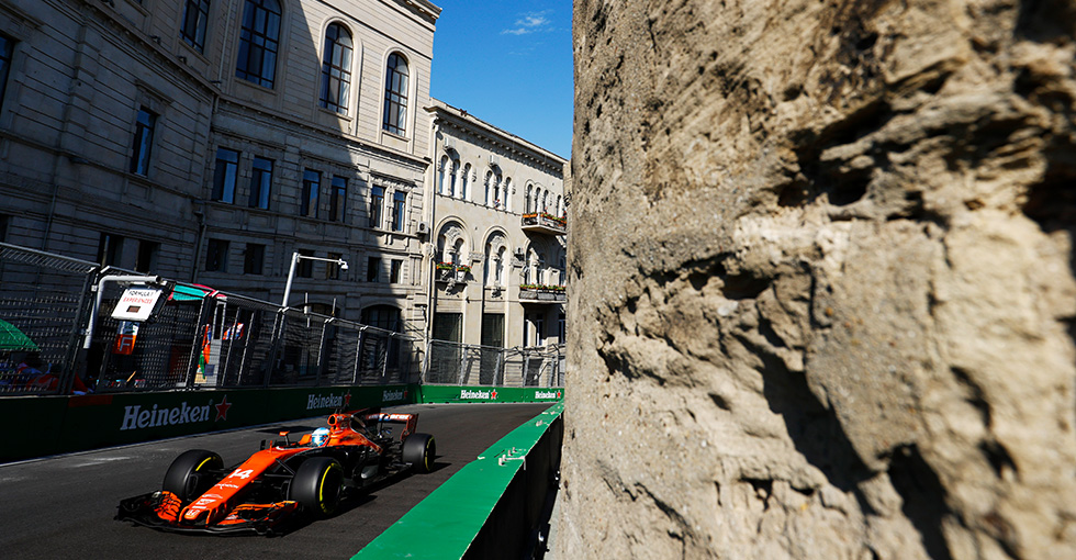 2017 AZERBAIJAN GRAND PRIX - 1日目フリー走行