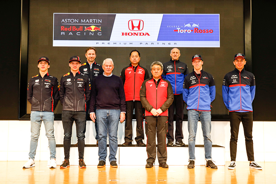 2019 Honda F1 Kick Off 記者会見 集合写真