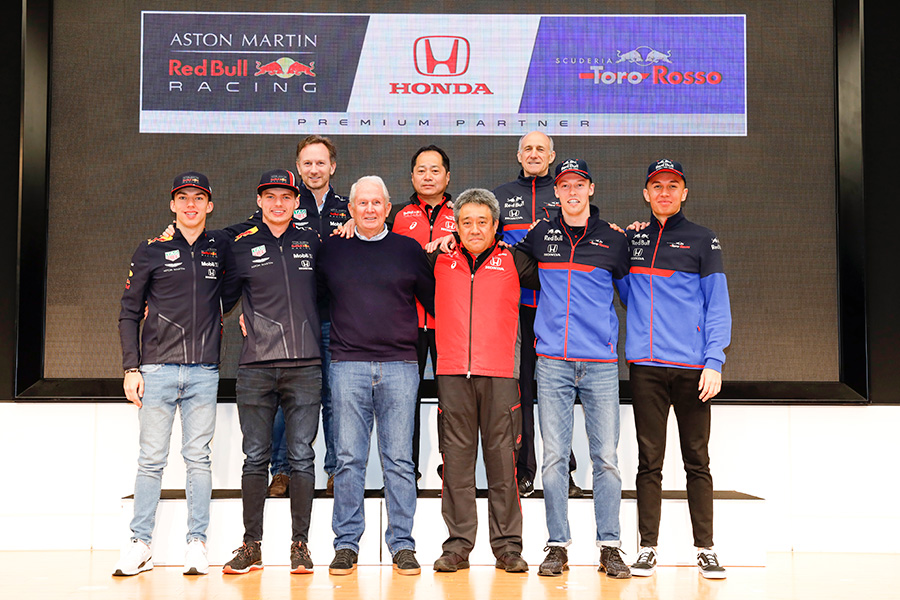 2019 Honda F1 Kick Off 記者会見 集合写真