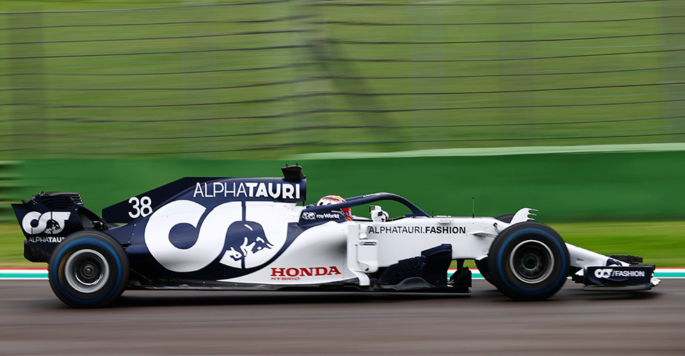 角田裕毅選手がイモラ・サーキットでF1のテスト走行を実施 | F1 2020
