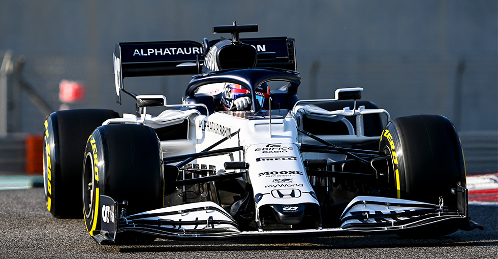 角田裕毅選手がf1ヤングドライバーテストに参加 F1 Honda