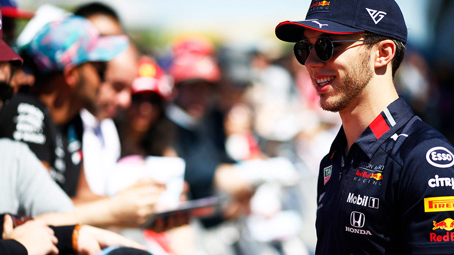 F1キャリア50戦目を迎えるピエール・ガスリー