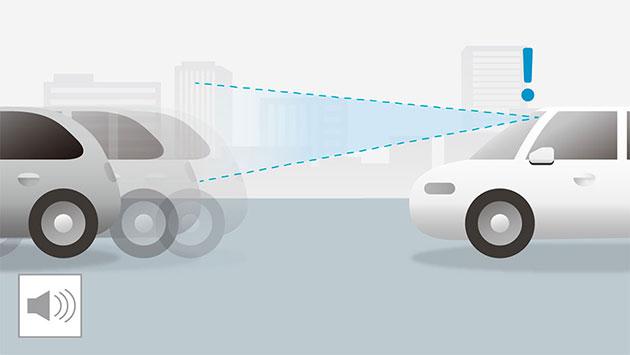 先行車発進お知らせ機能