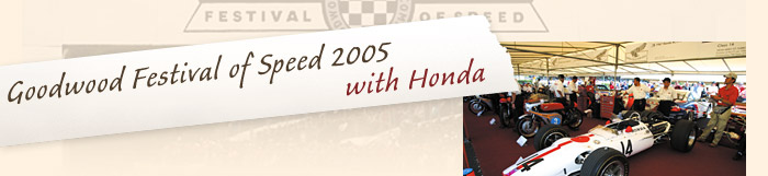 Goodwood Festival of Speed 2005 with Honda