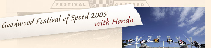 Goodwood Festival of Speed 2005 with Honda