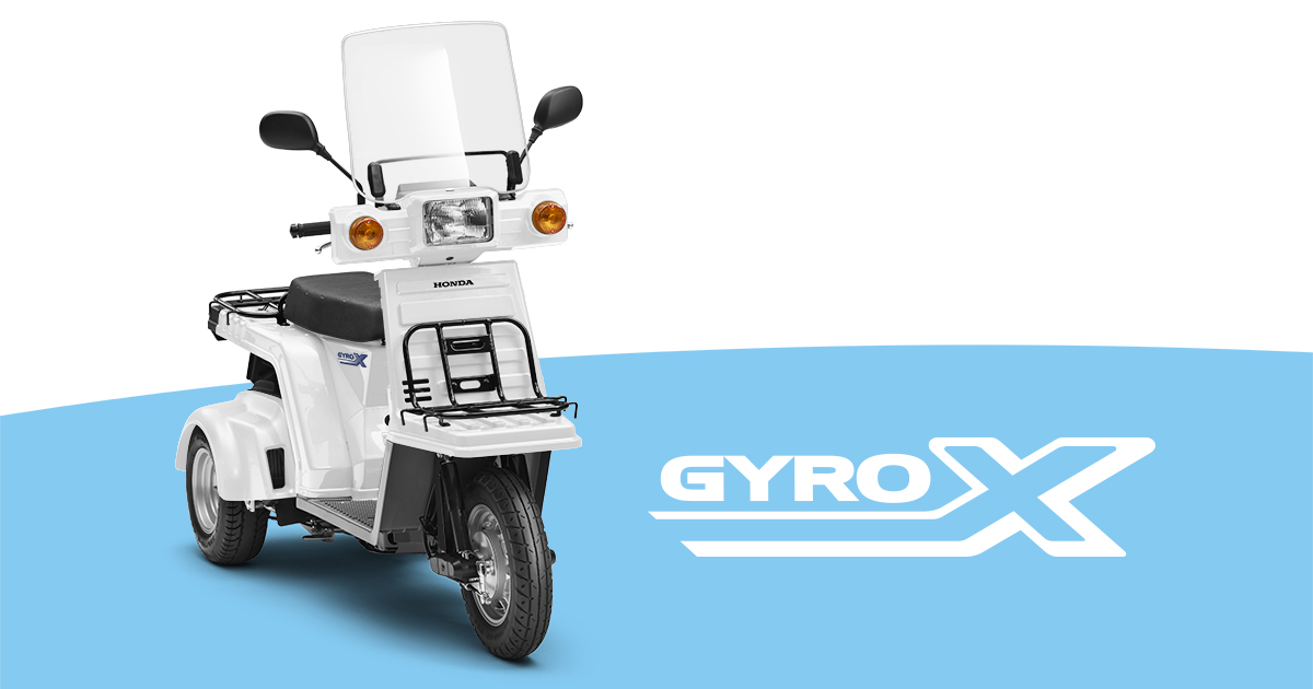 タイプ・価格 GYRO X Honda公式サイト