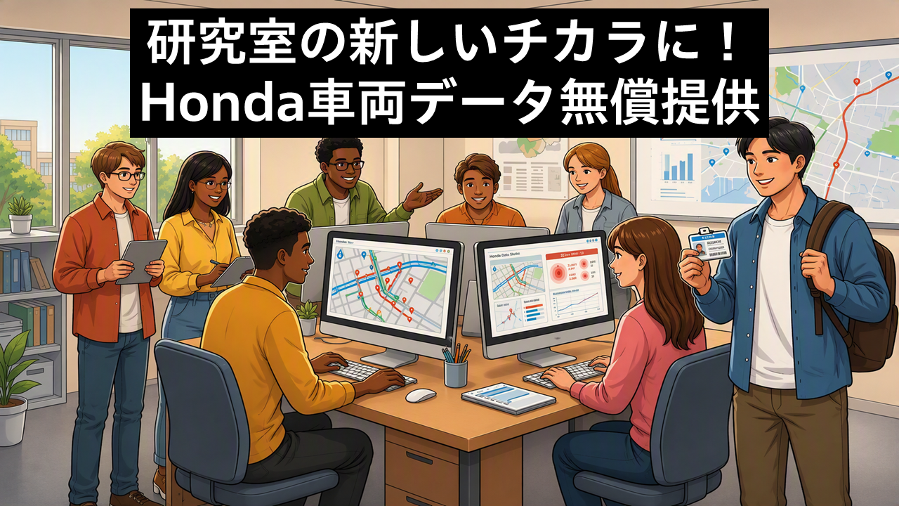 Hondaが「アカデミックプラン（学生向け無償プラン）」を提供開始