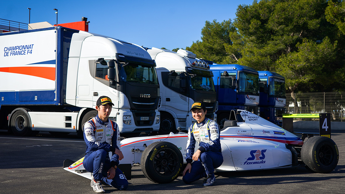 HONDA The Power of Dreams																																																																																																																																																																																																																									フランスF4選手権日本人1-2を果たした岩佐歩夢、佐藤蓮の2020年シーズン