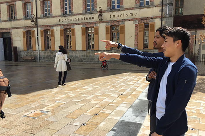 慣れない映像撮影に少し緊張