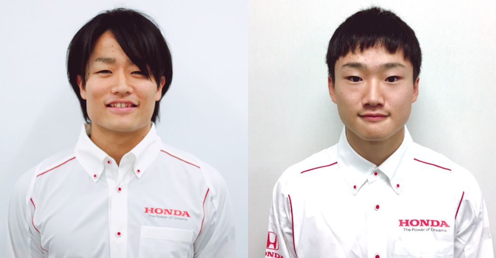 松下信治選手/角田裕毅選手