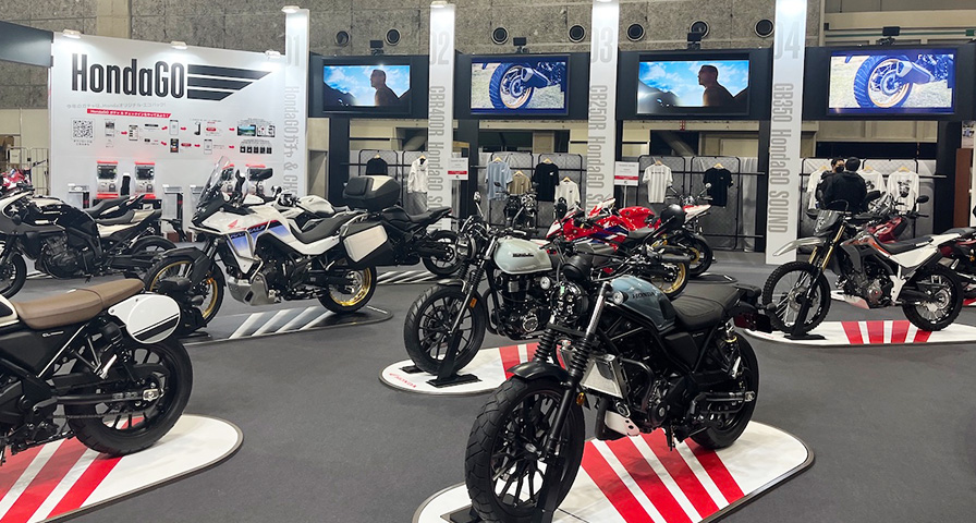 モーターサイクルショー Hondaブース（イベント出展）