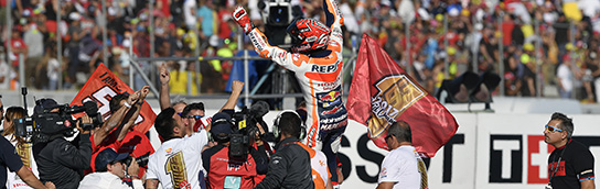 ŏIoVAGPŃ^Cg߂Marc Marquez