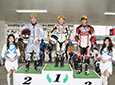 筑波ロードレース選手権シリーズ 表彰台