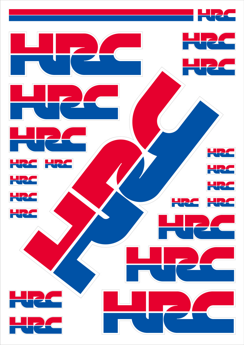 Hrc Hrc Goods Hrcステッカーキット