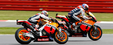 CASEY STONER,DANI PEDROSA