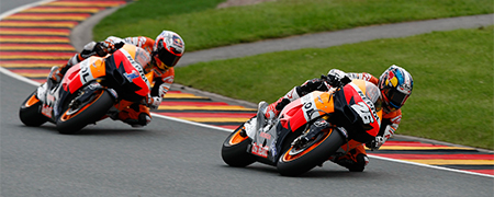 CASEY STONER & DANI PEDROSA