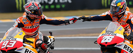 MARC MARQUEZ,DANI PEDROSA