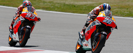 DANI PEDROSA,MARC MARQUEZ