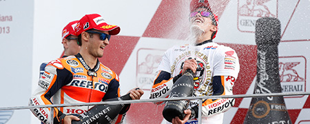 DANI PEDROSA, MARC MARQUEZ