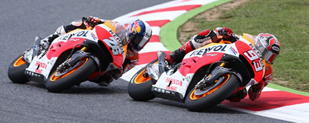 MARC MARQUEZ & DANI PEDROSA