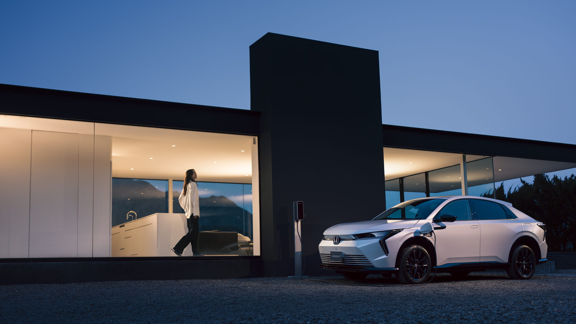 自宅で充電イメージ