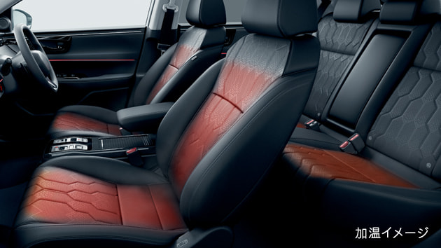 シートヒーター動作イメージ