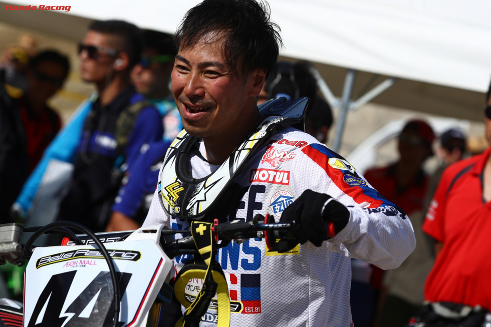 HONDA The Power of Dreams																																																																																																																																																																																																																									山本が両ヒート優勝で、首位の成田に4点差まで迫る