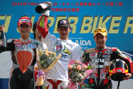 仲城英幸は第6戦で今季2勝目。2位との差を広げると、最終戦でも優勝しタイトルを手にした