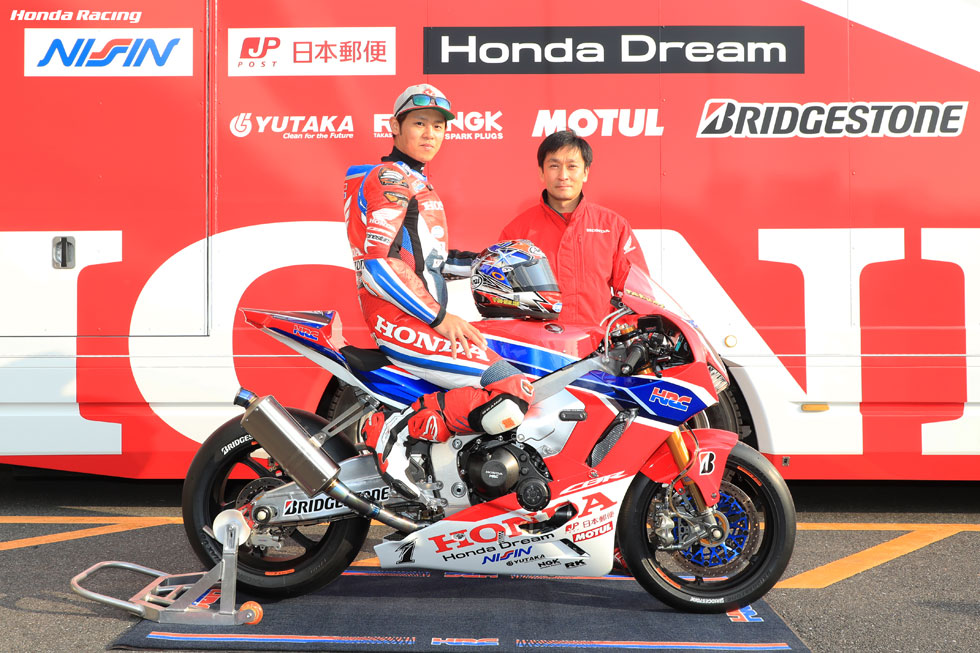 CBR1000RRW、高橋巧選手、宇川徹監督