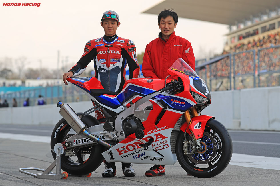 CBR1000RRW、高橋巧選手、宇川徹監督