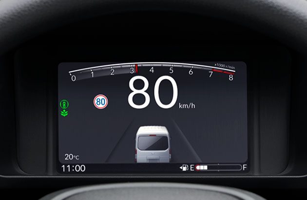 7インチTFT液晶メーター