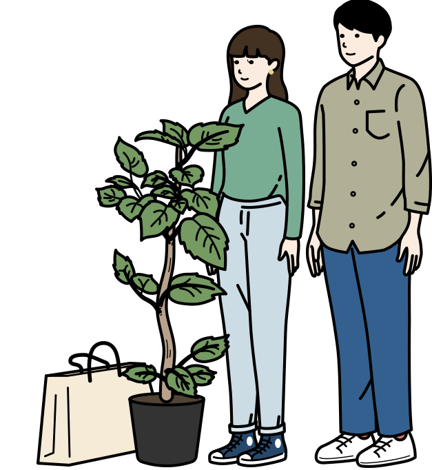 [イラスト]日常の買い物から大きなものまで積むこともあるあなたには