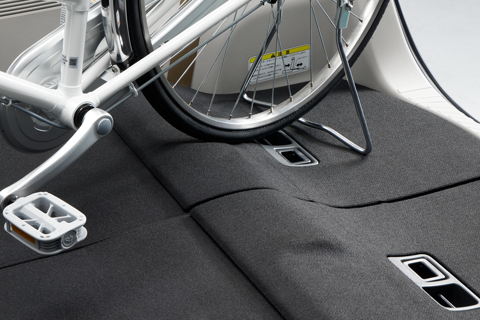 自転車を積めるだけでなくどれだけ積みやすくできるか