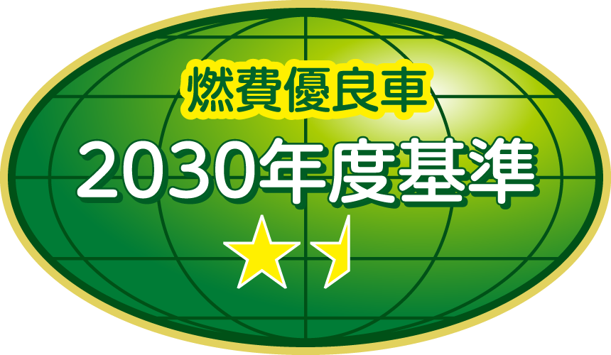 2030年度燃費基準65%達成車