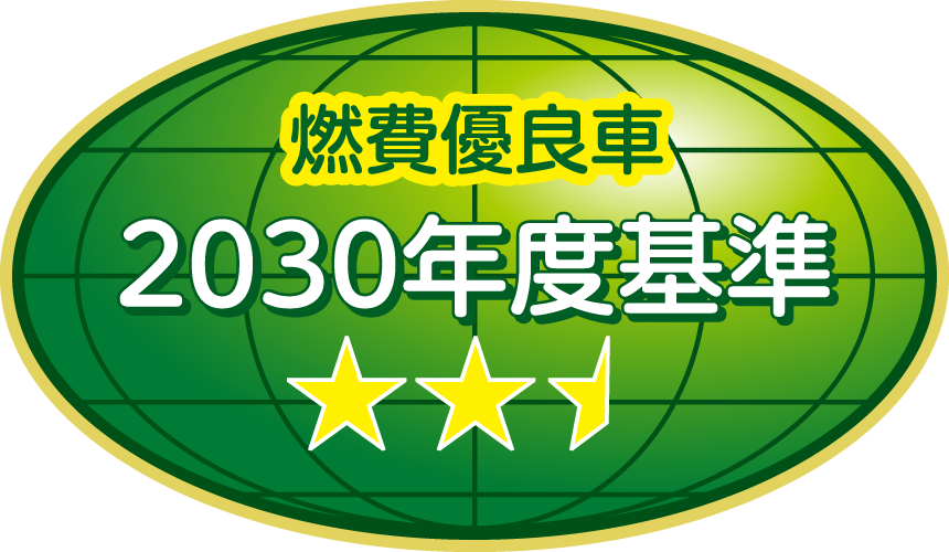 2030年度燃費基準75%達成車