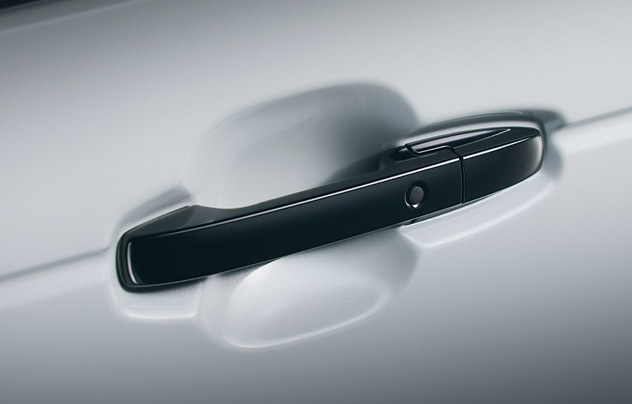 クリスタルブラック・パール塗装 アウタードアハンドル