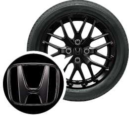 ■アルミホイールセンターキャップブラックHマーク