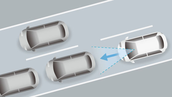 渋滞追従機能付アダプティブクルーズコントロール（ACC）