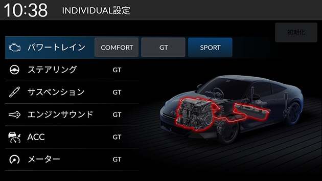 INDIVIDUALモード