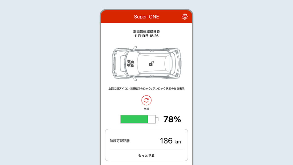充電状態リモート表示