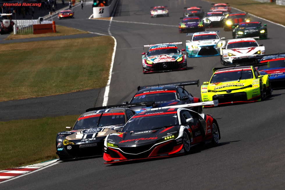 Modulo KENWOOD NSX GT3(先頭)