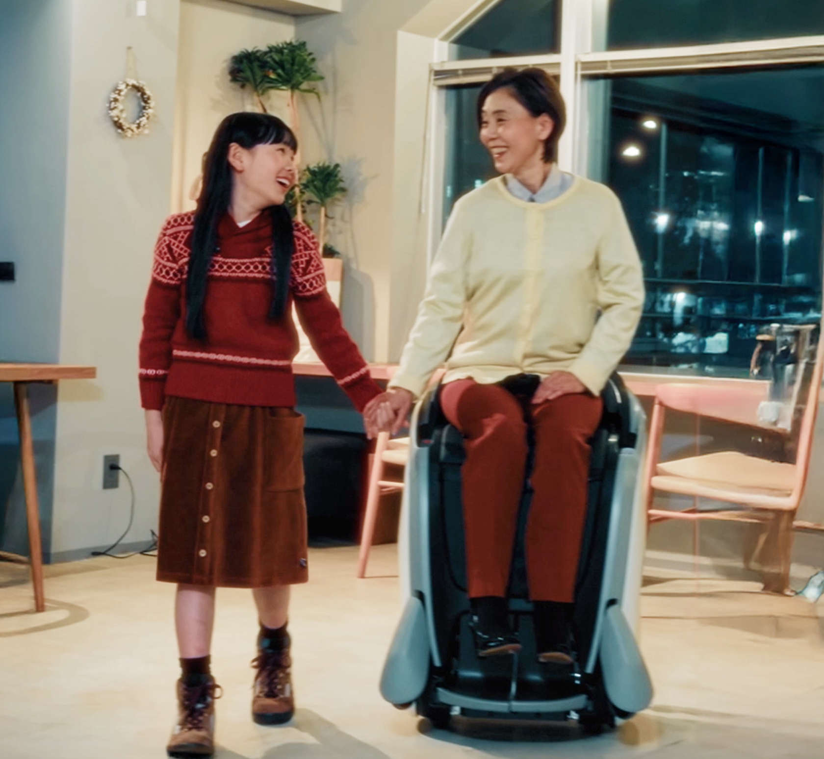 誰もが迷いなく乗れる優しい直感操作