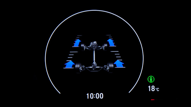 スマートな四輪。リアルタイムAWD。
