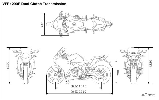 VFR1200F Dual Clutch Transmission